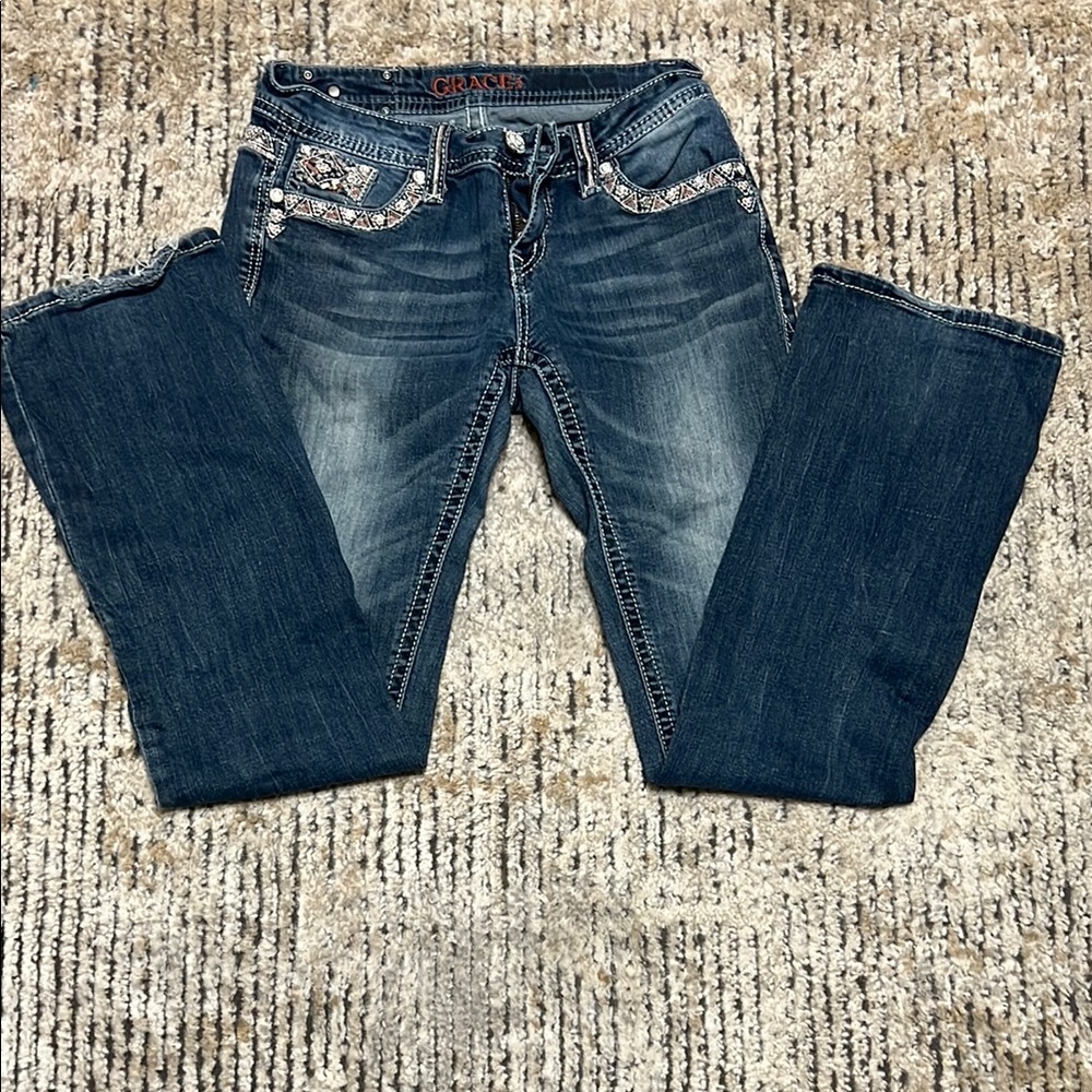 Grace Women's Blue Jeans